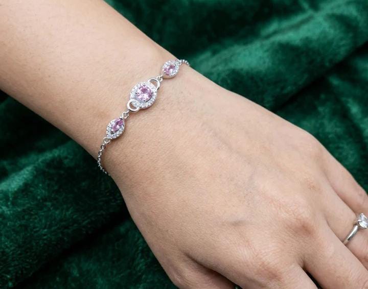 Italian Silver Ladies Bracelet